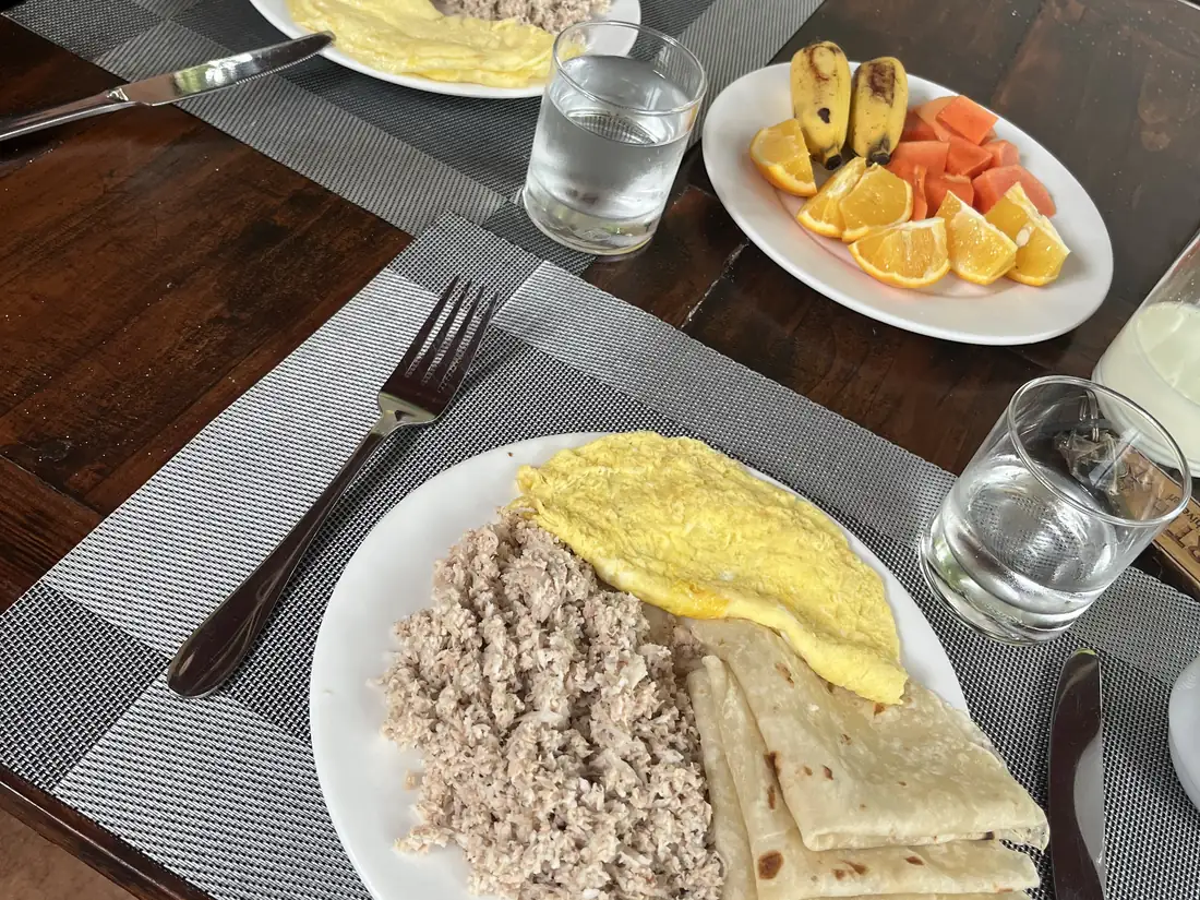 Frühstück auf den Malediven
