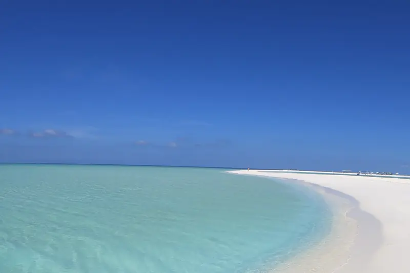 Sandbank auf den Malediven